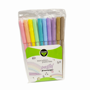 Marcadores Pizzini Pastel X 10