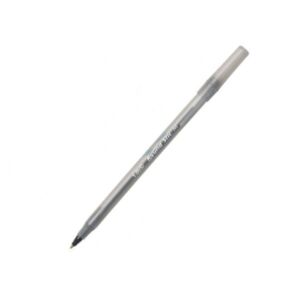 Boligrafos Bic Round Stick Negro Medio