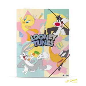 Mooving Carpeta 3 Solapas Oficio Looney Tunes 1005231