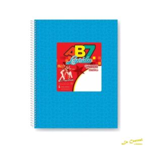 Cuadernos Laprida Ab7 C/Esp Celeste Rayado Tipo Abc
