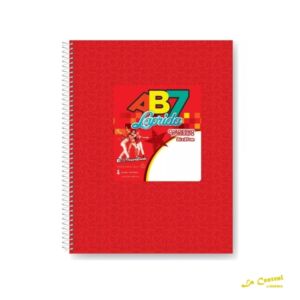 Cuadernos Laprida Ab7 C/Esp Rojo Rayado Tipo Abc