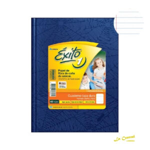 Cuadernos Exito E1 Forrado X 50 T/D Azul Rayado