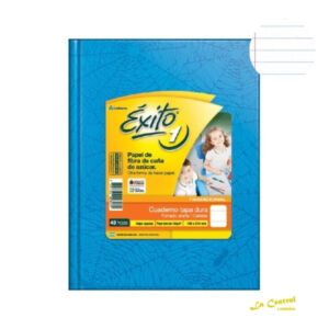 Cuadernos Exito E1 Forrado X 50 T/D Celeste Rayado