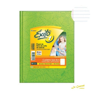 Cuadernos Exito E1 Forrado X 50 T/D V.Manzana Rayado