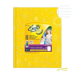 Cuadernos Exito E3 T/D X48 Amarillo Rayado Tipo ABC