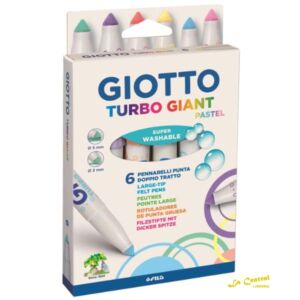 Marcadores Giotto Giant Pastel X 6
