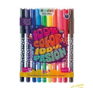 Mooving Coloring Marcadores De Colores X 10