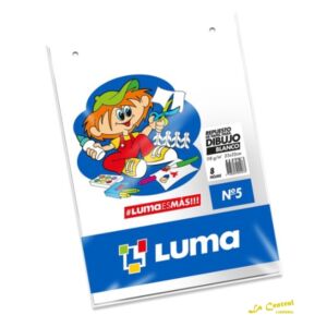 Repuestos Luma Canson No 5 Blanco X 8 Hjs