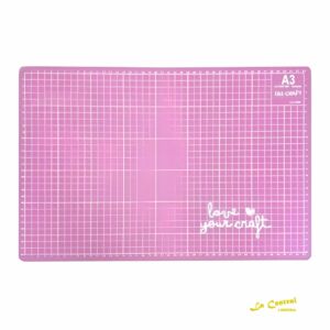 Ibi Craft Base De Goma 127602 Para Corte 45 X 30 A3 Rosa