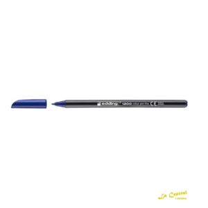 Marcador Edding 1200 P.Conica Fina Azul