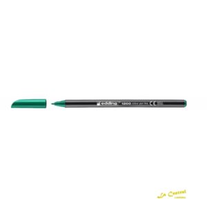 Marcador Edding 1200 P.Conica Fina Verde