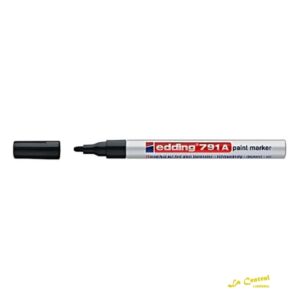 Marcador Edding 791 Punta Fina Negro