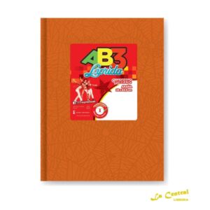 Cuadernos Laprida Ab3 Tipo Abc Naranja Rayado
