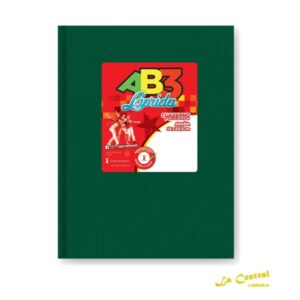 Cuadernos Laprida Ab3 Tipo Abc Verde Rayado