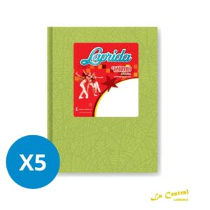 Pack Cuadernos Laprida Forrado X 50 T/D Rayado Vde. Manzana