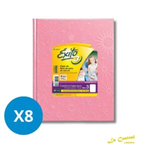 Pack Cuadernos Exito E3 Tipo Abc Rosa Ry