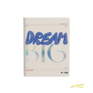 Cuaderno Mooving 16 X 21 Cosido A Hilo Balloon Bts 2025