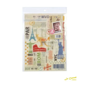 Ibi Craft Papel Vellum Travel (600879)