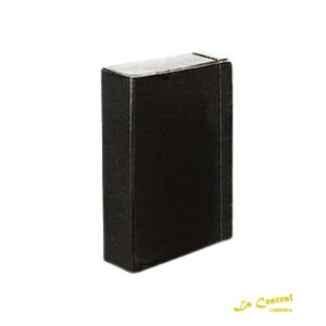 Caja Archivo Fibra Negra 5 Cm C/Elastico Tandil