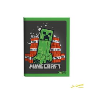 Cuaderno Mooving 16 X 21 Abrochado Minecraft Tnt Bts 2025