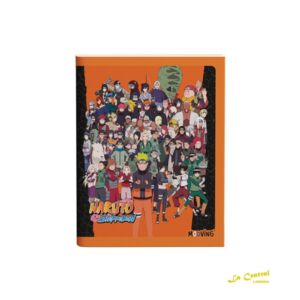 Cuaderno Mooving 16 X 21 Abrochado Naruto Team Bts 2025