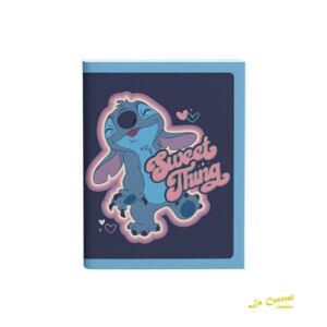 Cuaderno Mooving 16 X 21 Abrochado Stitch Sweet Bts 2025