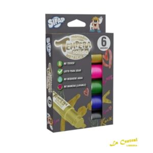 Sifap Tempera Solida Metalizada X 6