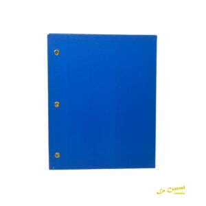 Carpeta N°3 C/ Cordon Pvc Azul