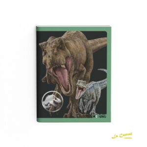 Cuaderno Mooving 16 X 21 Abrochado Jurassic World Duo Bts 2025