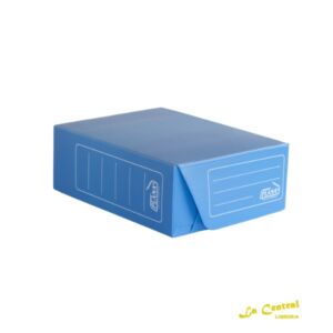 Caja Archivo Plana Oficio 12 Tv Azul (701)