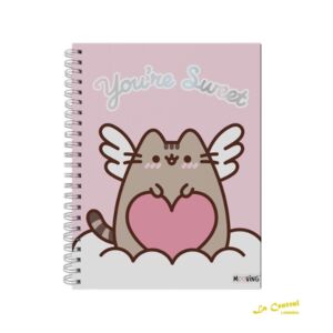 Cuaderno Mooving A4 T/D X96 Pusheen Bts 2025