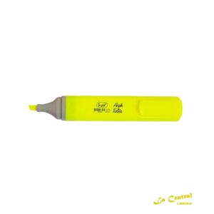 Trabi Resaltador Chato High Texter Fluo Amarillo