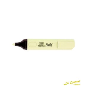 Trabi Resaltador Chato Pastel Amarillo