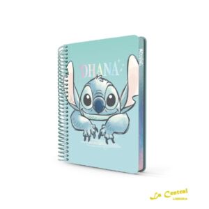 Mooving Cuaderno Premium 1/2 Oficio Stitch Ohana