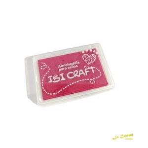 Ibi Craft Almohadilla De Color Rosa 75X53 Mm