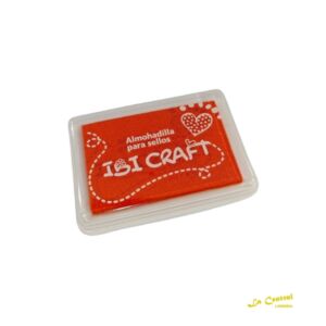 Ibi Craft Almohadilla De Color Naranja 75X53 Mm