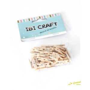 Ibi Craft Broche Madera 25Mm