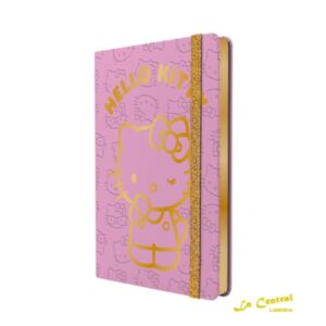 Mooving Notes A5 Tapa Dura Rayado Hello Kitty