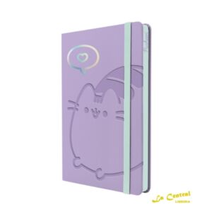 Mooving Notes A5 Tapa Dura Rayado Pusheen