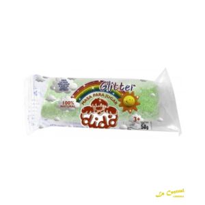 Masa Dido 50 Grs. Glitter Verde