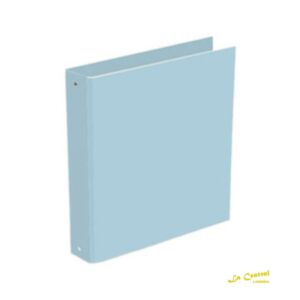 Carpeta Escolar Avios Pvc N3 3/A Celeste Pastel