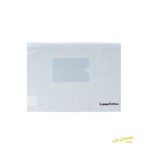 Sobres Plasticos Lama A4 Zip Cristal