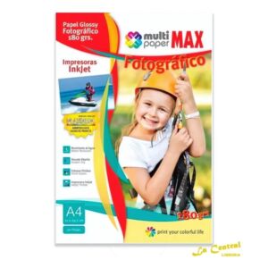 Resmas P/Imp Max Glossy 180 Grs X 20 891804