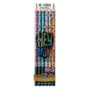 Mooving Coloring Lapices Metalizados X 6