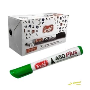 Pack Marcadores Trabi 450 X 12 P/Pizarra Verde