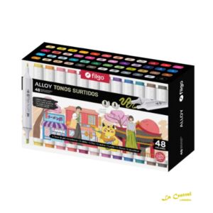 Filgo Alloy Marcador Artistico X 48 Colores