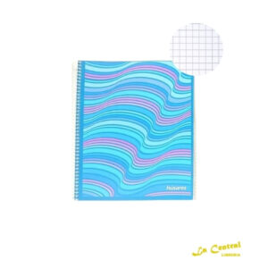 Cuadernos Husares 6299 Azul 16 X 21 Cuadriculado
