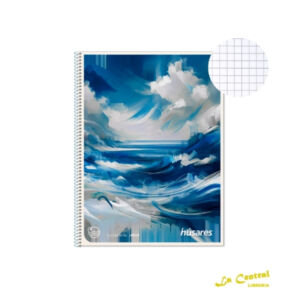 Cuadernos Husares 6299 Agua 16 X 21 Cuadriculado
