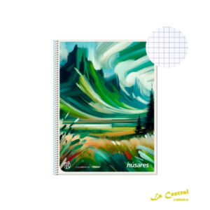 Cuadernos Husares 6299 Tierra 16 X 21 Cuadriculado
