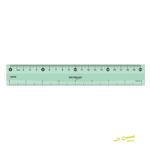 Reglas Keyroad Pastel 20 Cm Verde